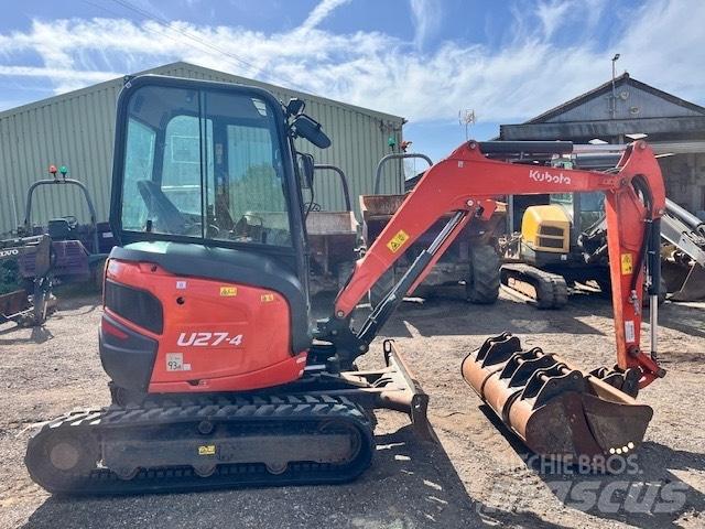 Kubota U 27-4 Мини-экскаваторы