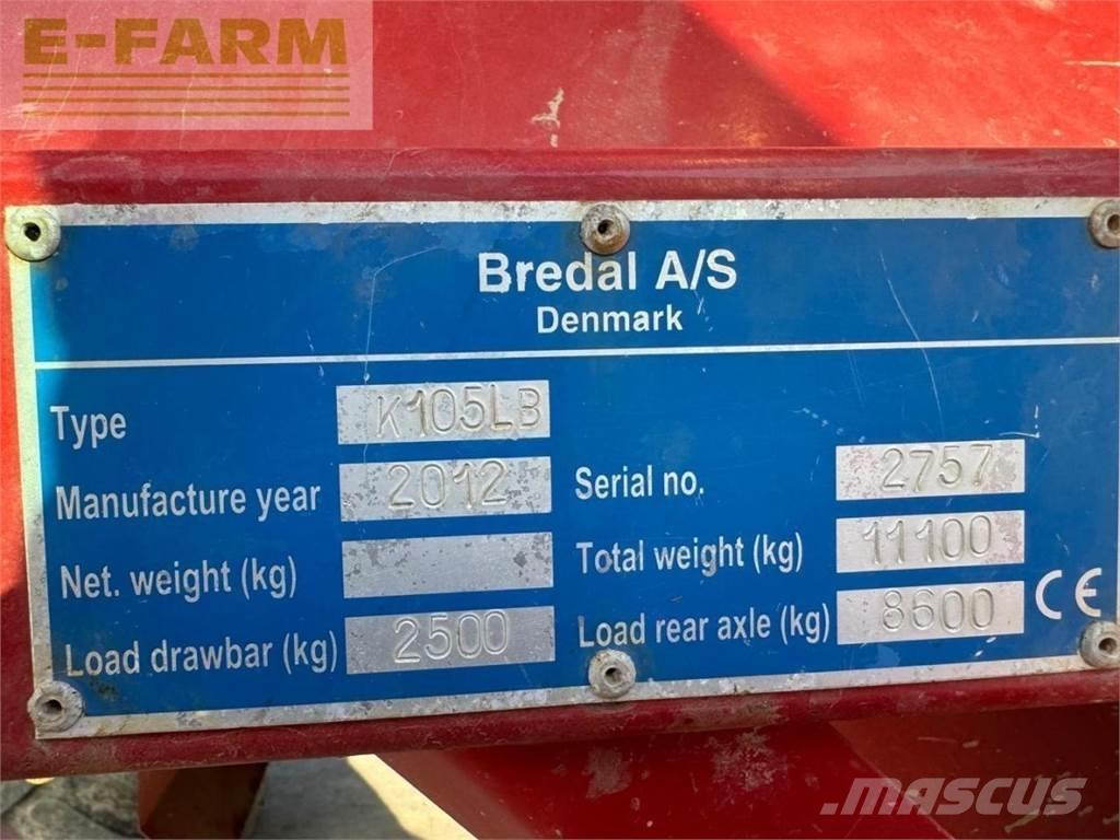 Bredal K105LB Разбрасыватели минеральных удобрений