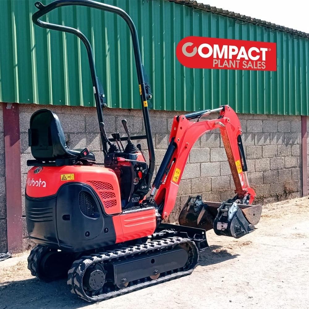 Kubota K008-3 Мини-экскаваторы
