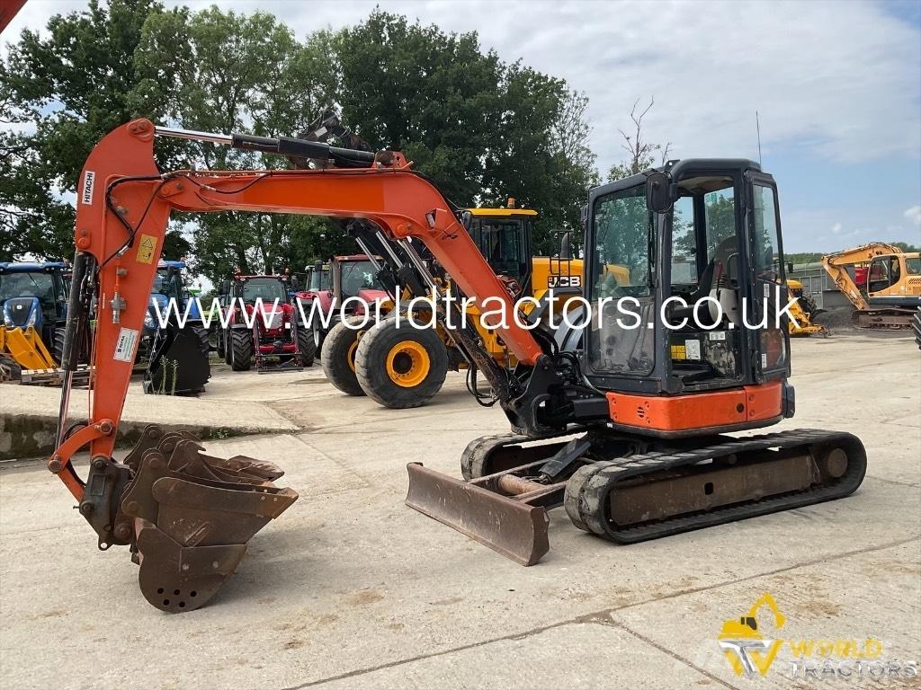Hitachi Zaxis 55 U Малые экскаваторы 7т-12т