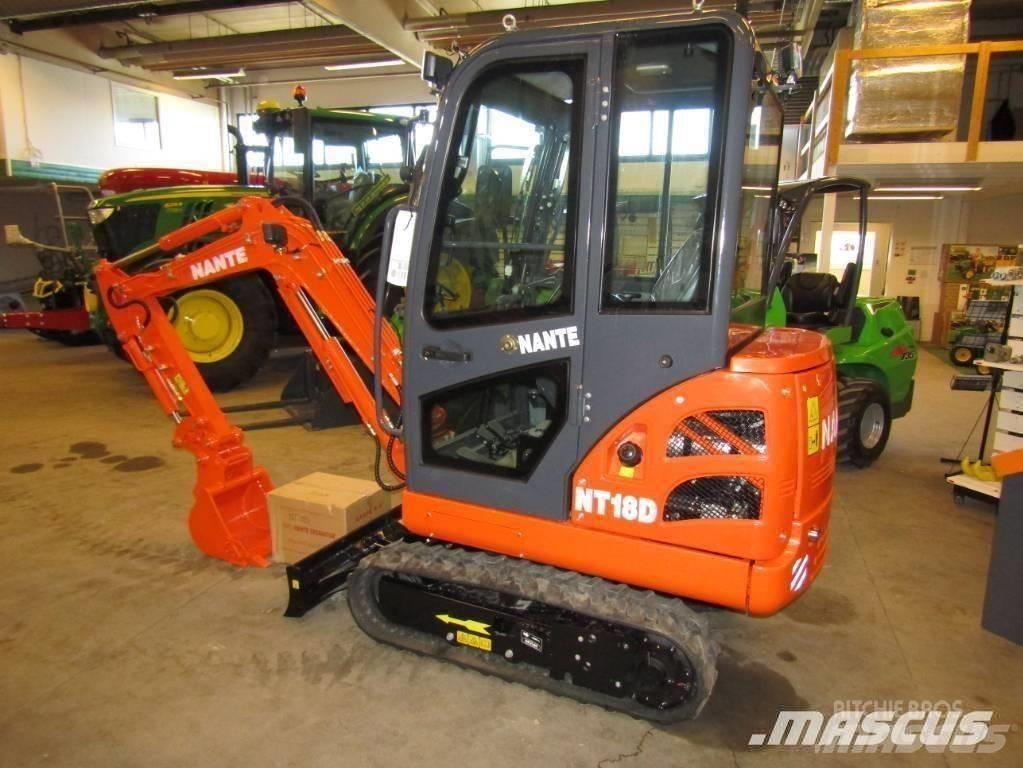 Nante NT 18 D Мини-экскаваторы