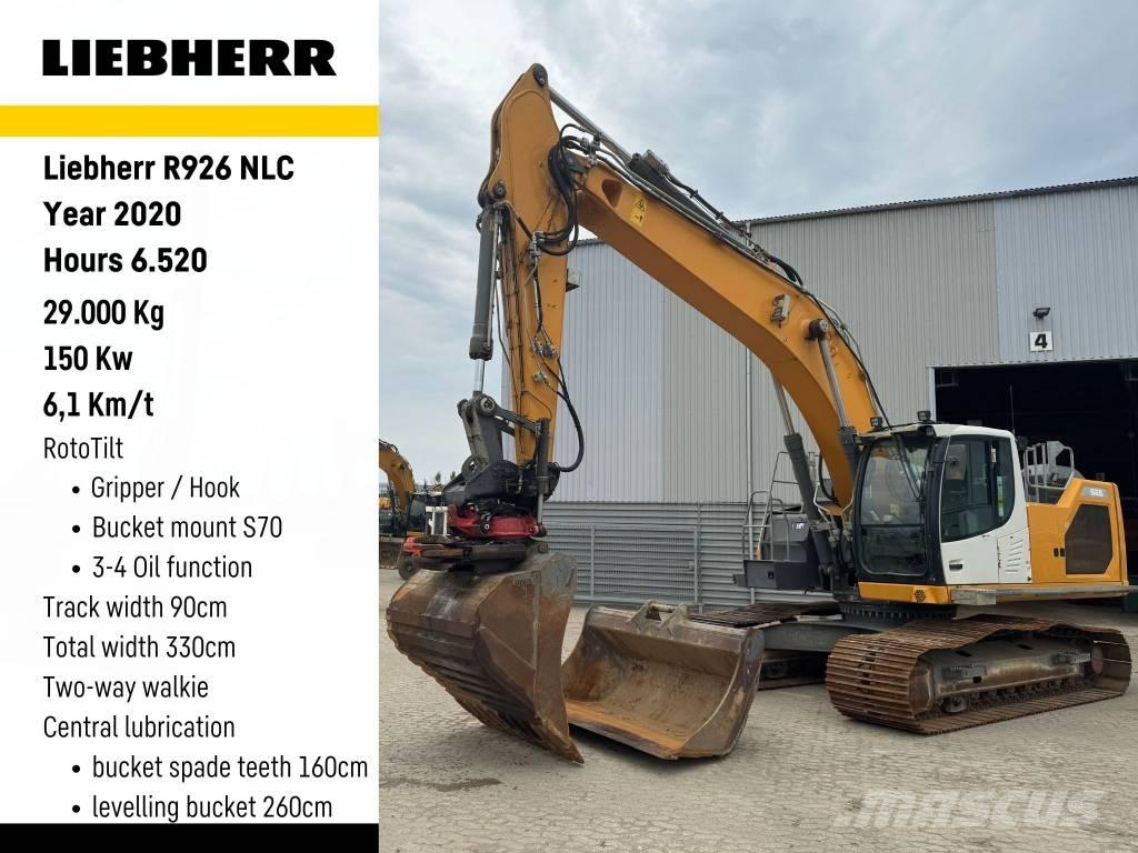 Liebherr R926 Гусеничные экскаваторы