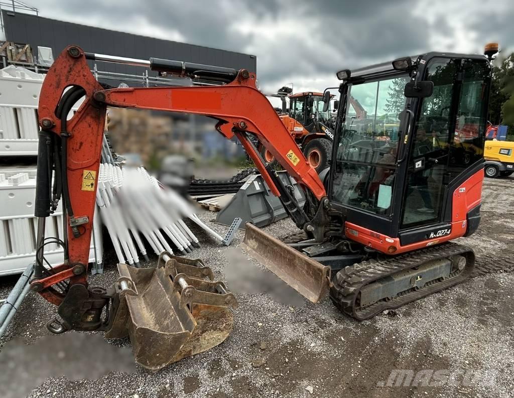 Kubota KX 027 Мини-экскаваторы