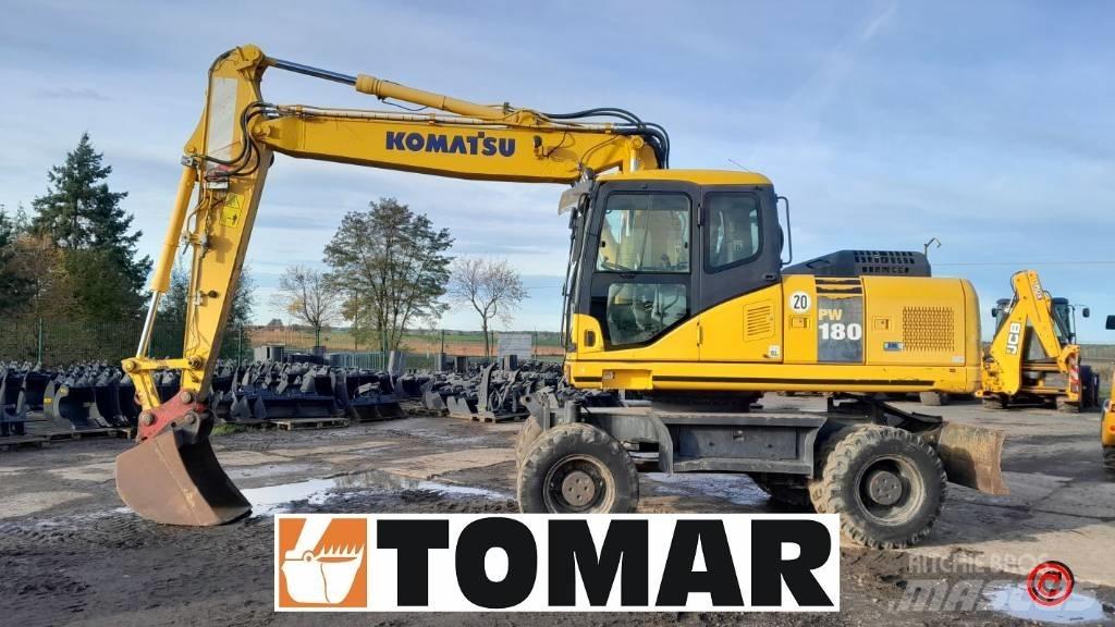 Komatsu PW 180-7 Колёсные экскаваторы