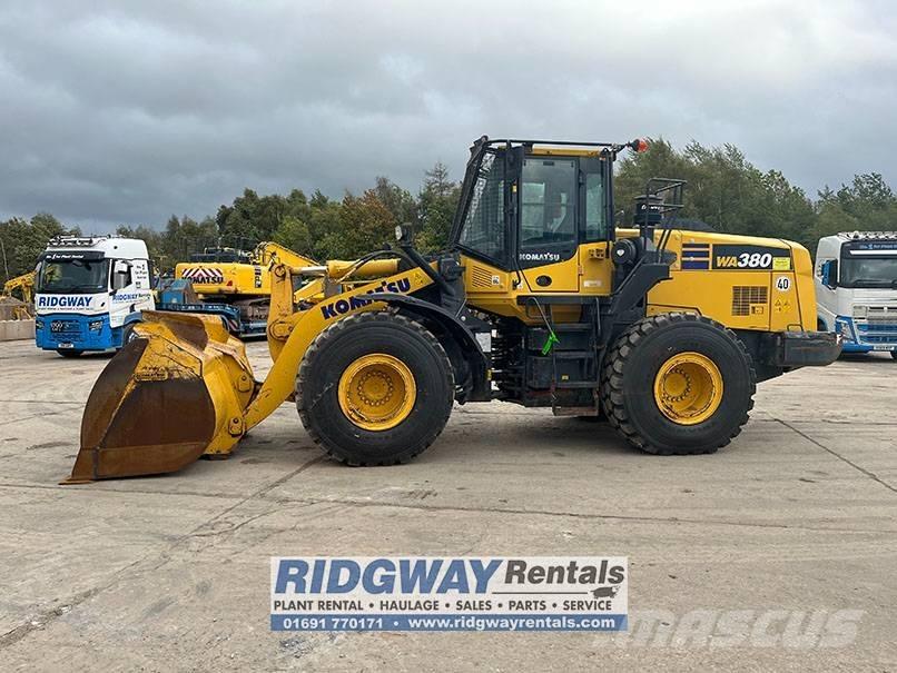 Komatsu wa380 Фронтальные погрузчики