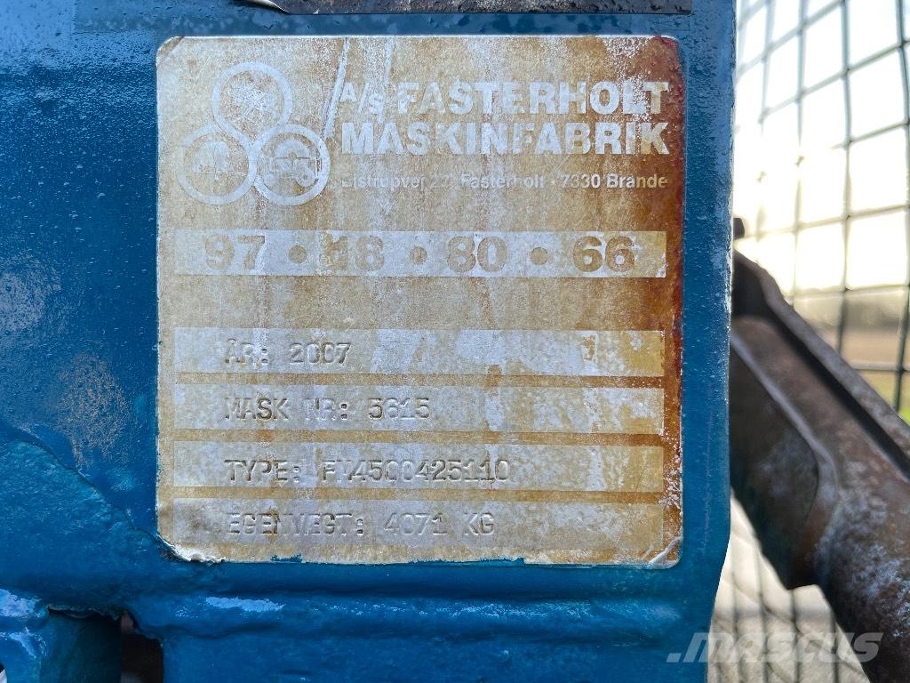 Fasterholt FM 4500 Системы полива растений