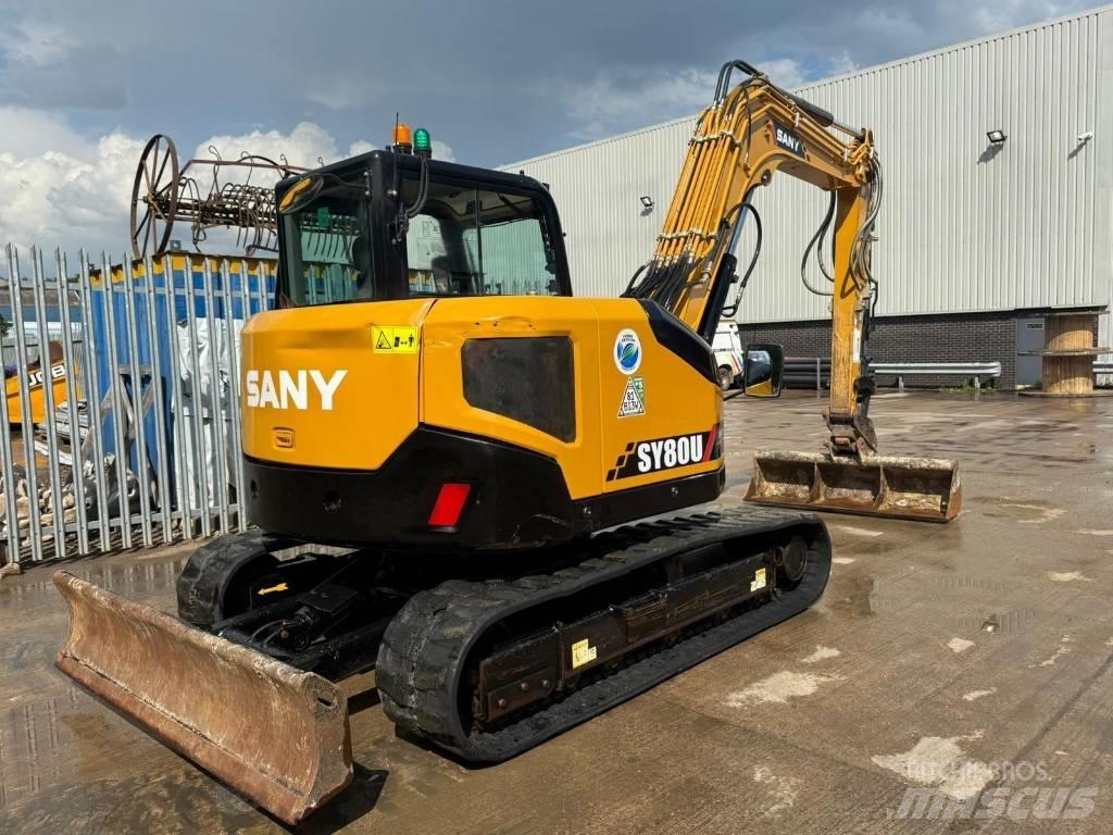 Sany SY 80 U Малые экскаваторы 7т-12т
