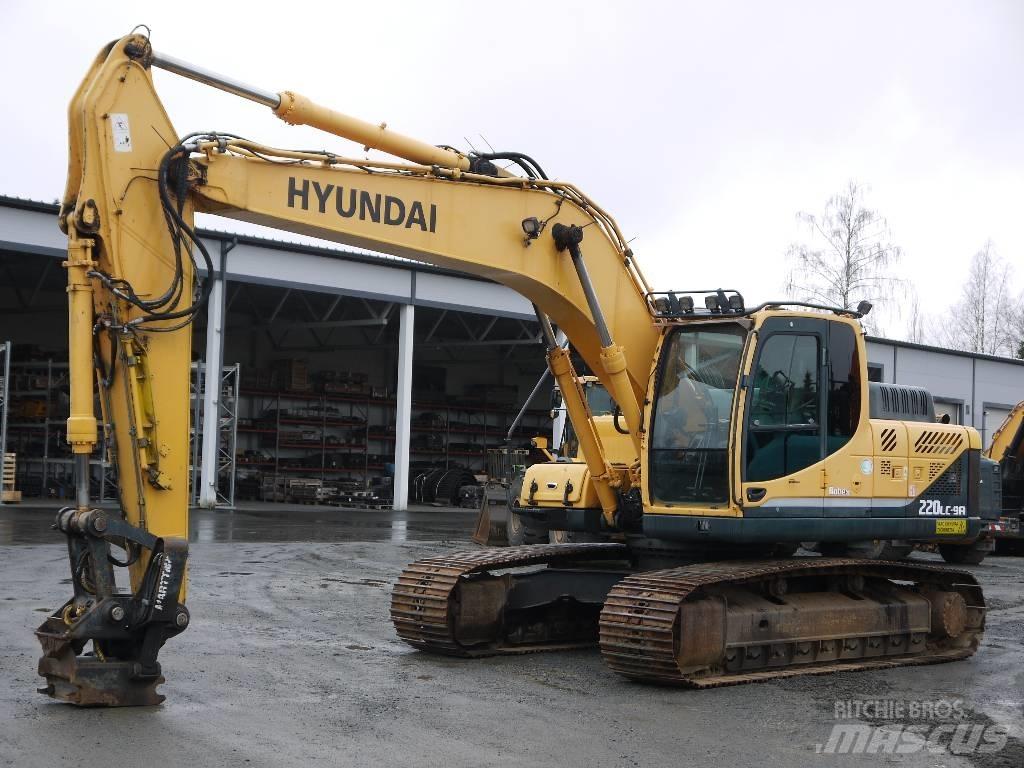 Hyundai R 220 LC-9A Гусеничные экскаваторы