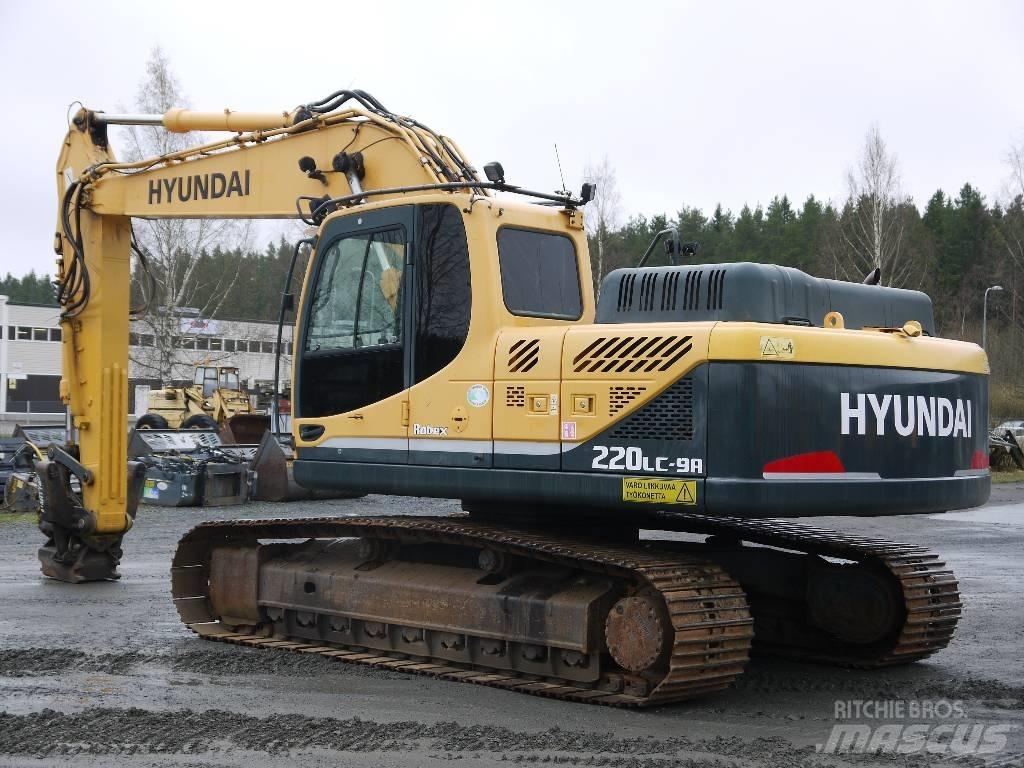 Hyundai R 220 LC-9A Гусеничные экскаваторы