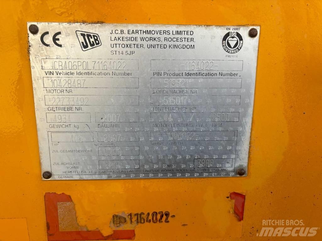 JCB 406 Фронтальные погрузчики