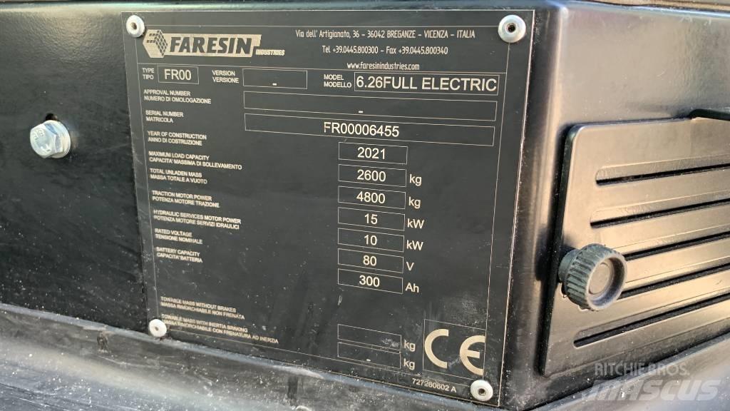 Faresin 6.26 E Телескопические погрузчики