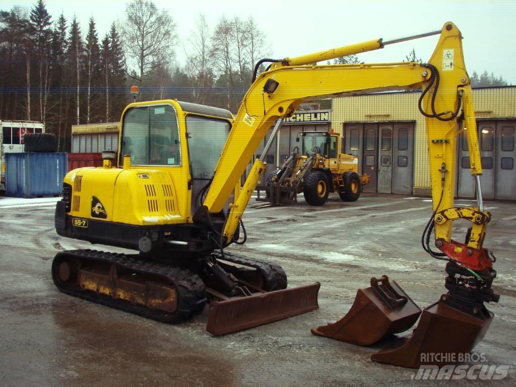 Hyundai Robex 55-7 Мини-экскаваторы