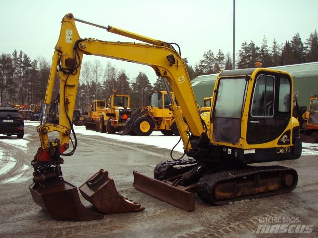 Hyundai Robex 55-7 Мини-экскаваторы