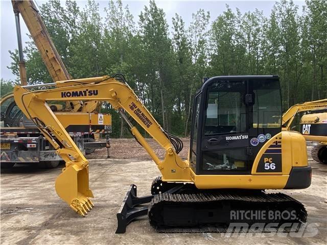 Komatsu pc56 Гусеничные экскаваторы