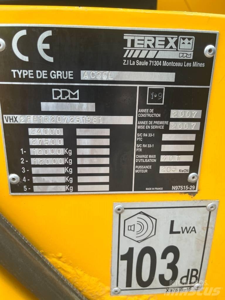 Terex Demag AC 35-L Автокраны вездеходы