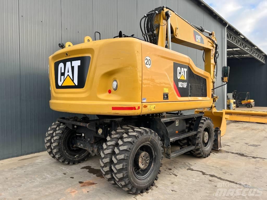 CAT M316F Колёсные экскаваторы