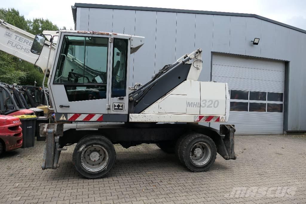 Fuchs MHL 320 Перегружатели металлолома/промышленные погрузчики