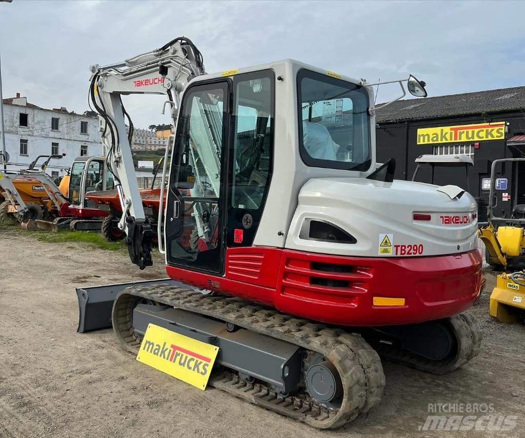 Takeuchi TB290 Малые экскаваторы 7т-12т