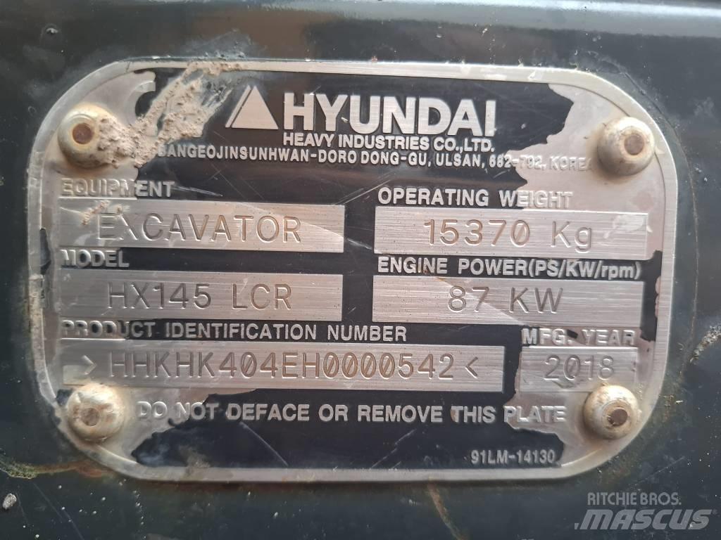 Hyundai HX 145 LCR Гусеничные экскаваторы