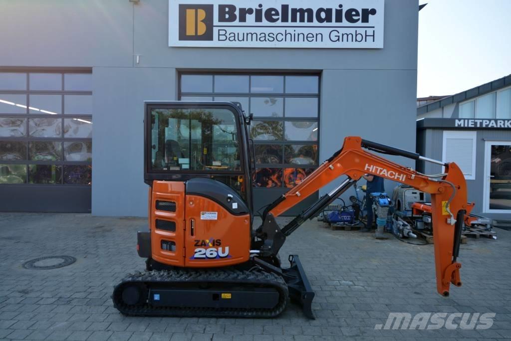 Hitachi ZX 26 U-6 Мини-экскаваторы