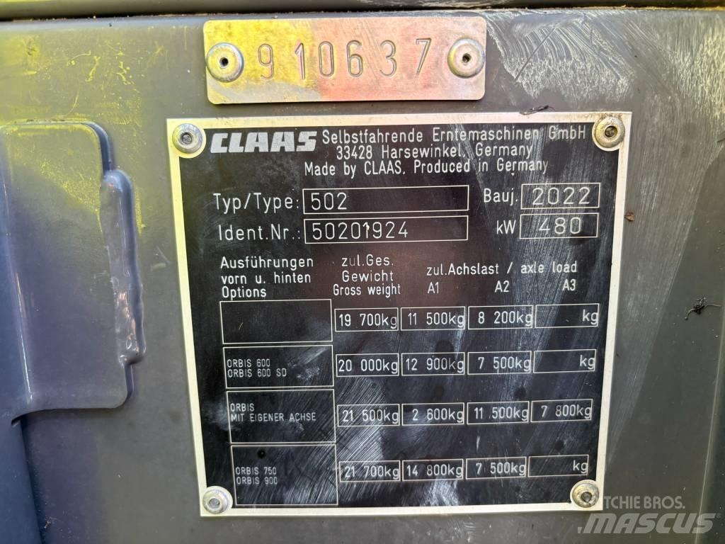 CLAAS Jaguar 960 4WD Самоходные кормоуборочные комбайны
