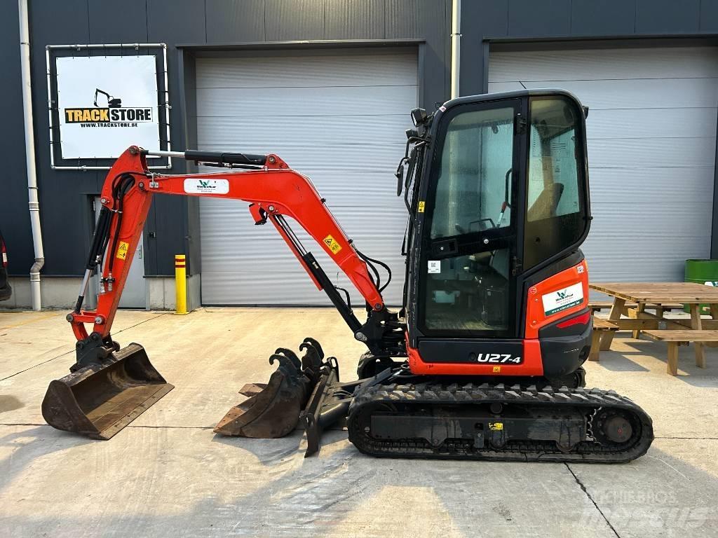 Kubota U 27-4 Мини-экскаваторы