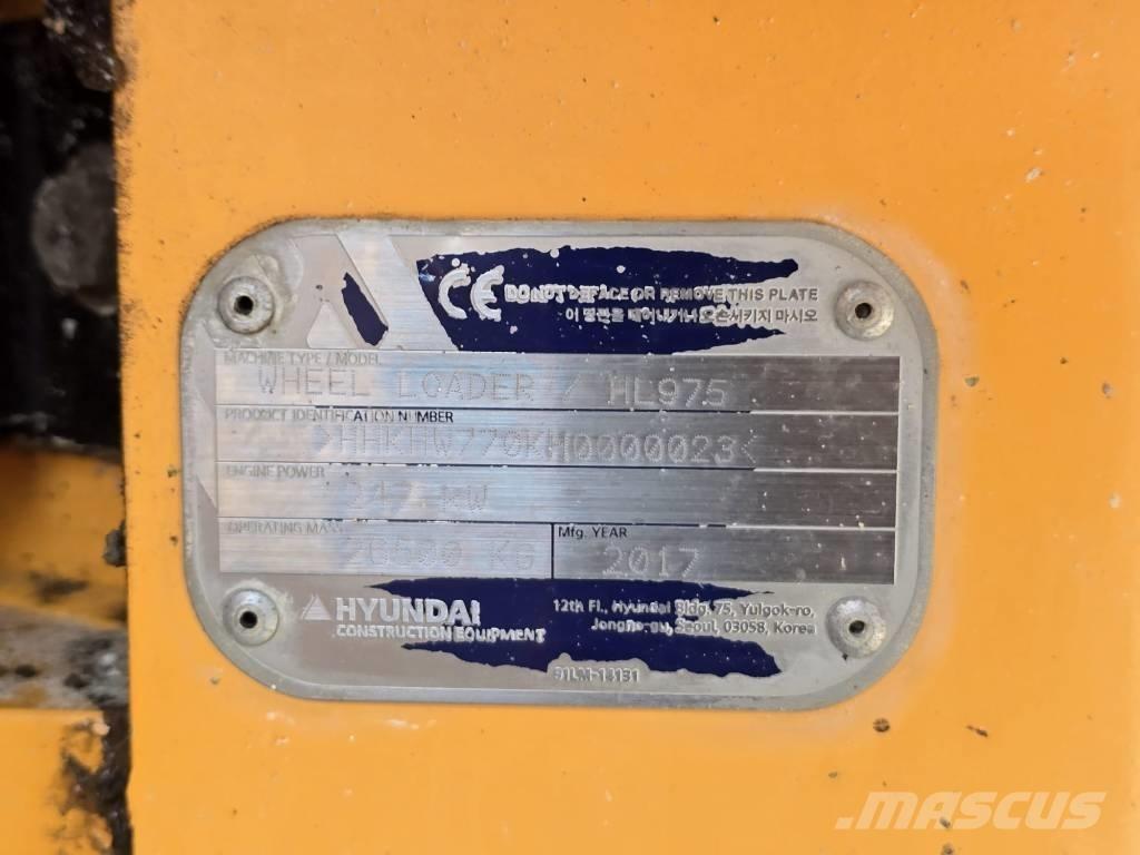 Hyundai HL 975 Фронтальные погрузчики