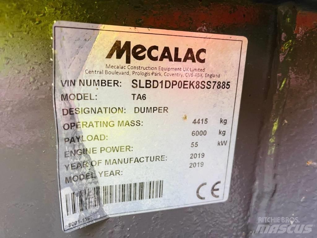 Mecalac TA 6 Мини-самосвалы