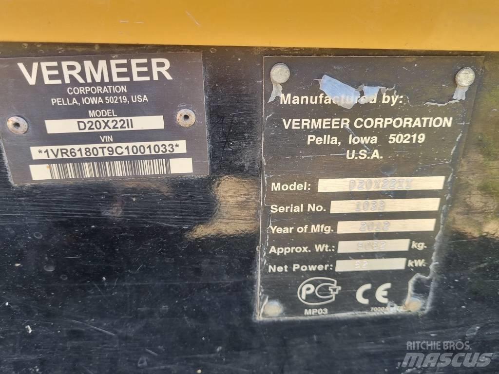 Vermeer D20x22II Оборудование для горизонтального бурения