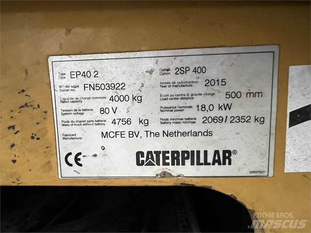 CAT erpillar EP40 Электропогрузчики