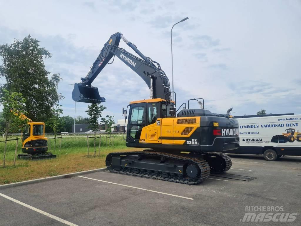Hyundai HX220AL Гусеничные экскаваторы