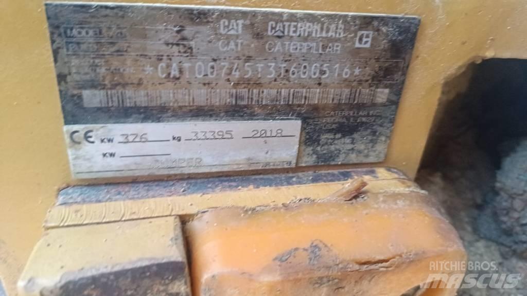 CAT 745 Шарнирно-сочленённые самосвалы