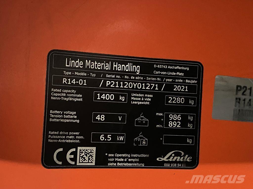 Linde R14-01 Ричтраки