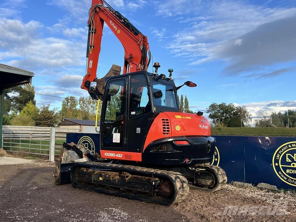 Kubota KX080-4a2 Специальные экскаваторы