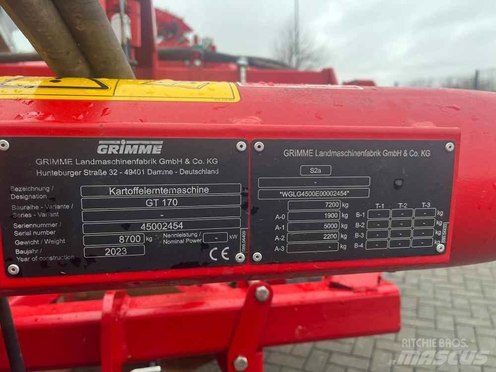 Grimme GT 170 Картофелеуборочные комбайны