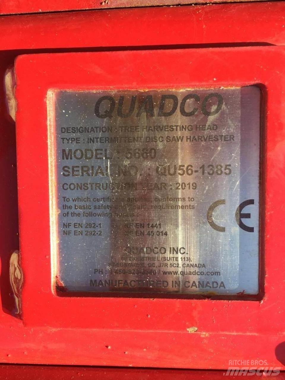  Quadco 5660 Лесозахваты