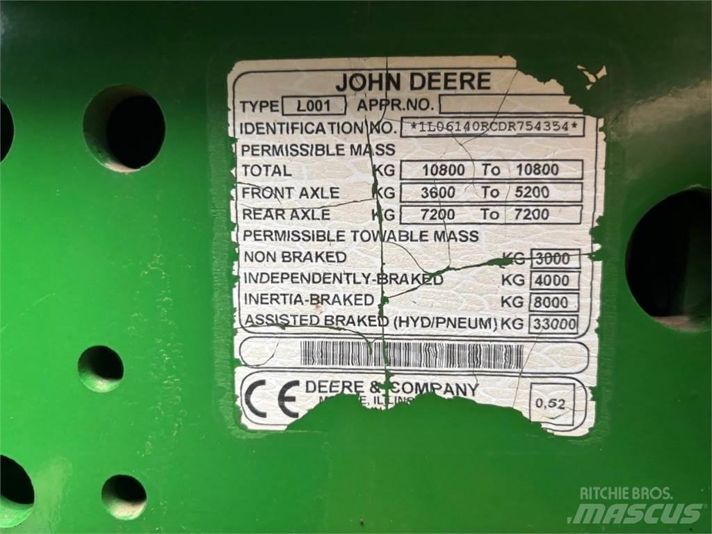 John Deere 6140R Трактора