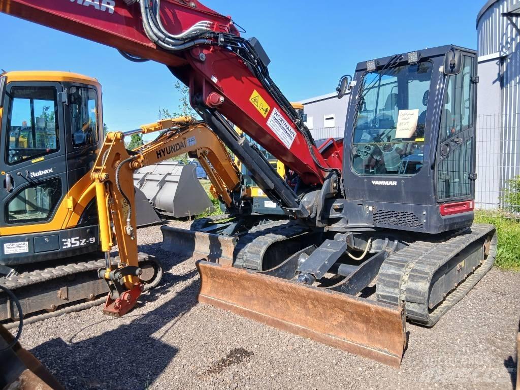Yanmar Vio 80-1A Малые экскаваторы 7т-12т