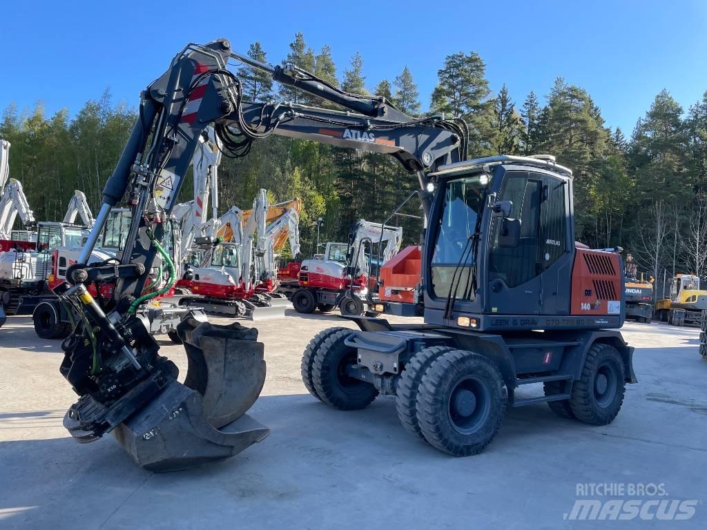 Atlas 140 W Колёсные экскаваторы