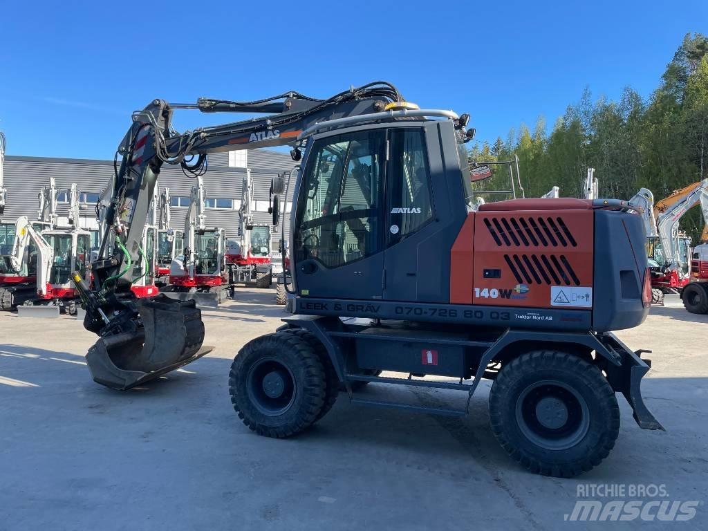 Atlas 140 W Колёсные экскаваторы