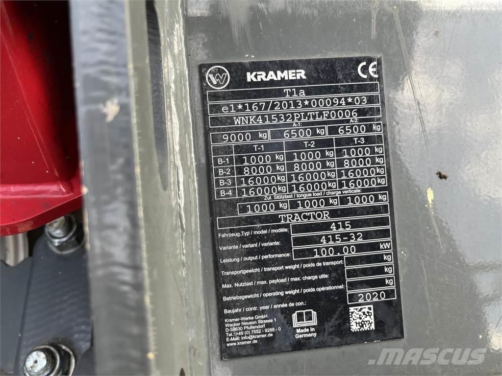 Kramer KT356 Сельскохозяйственные телескопические погрузчики
