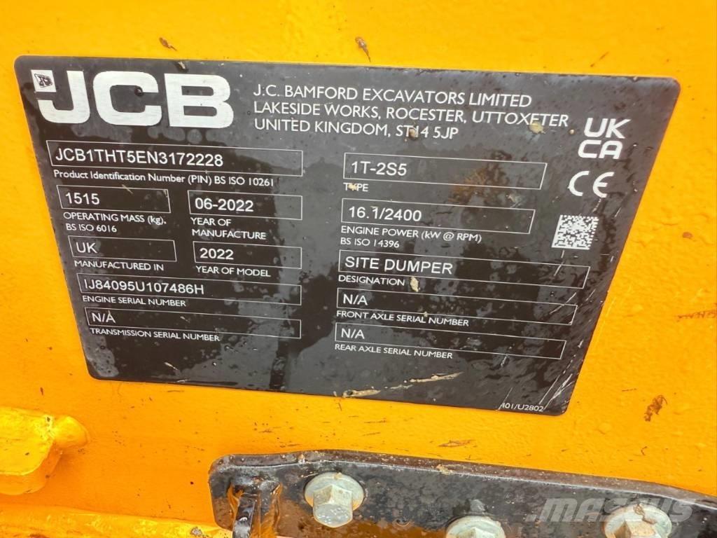 JCB 1 T-2S5 Мини-самосвалы