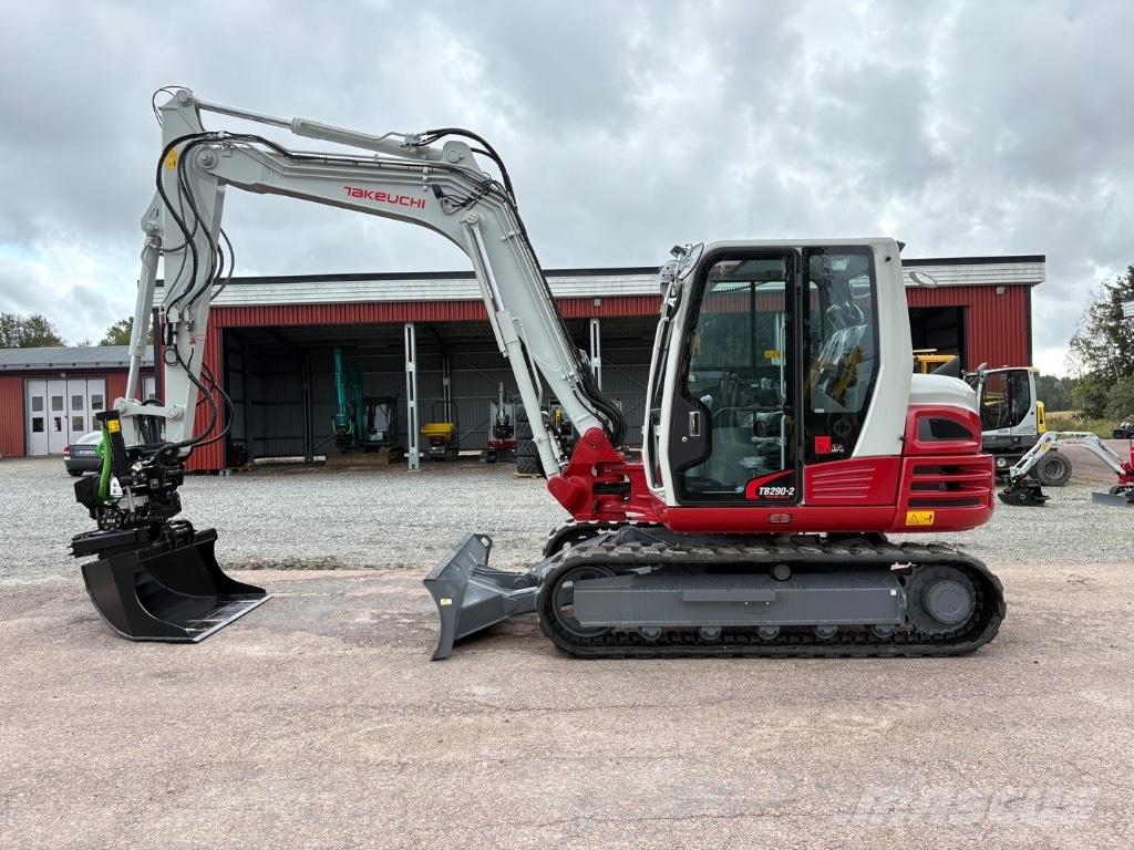 Takeuchi TB290 Малые экскаваторы 7т-12т