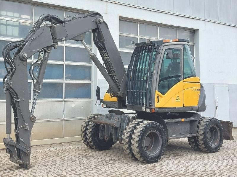 Mecalac 714 MW Колёсные экскаваторы