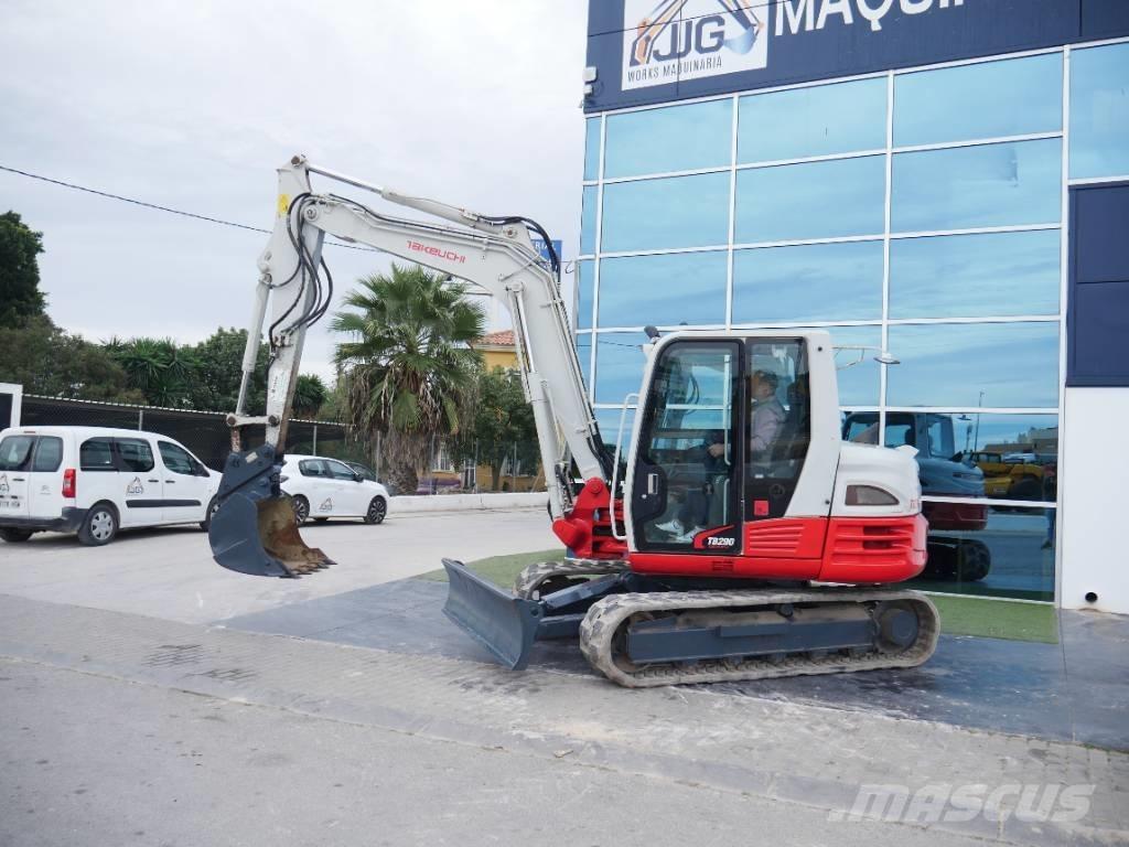 Takeuchi TB 290 Малые экскаваторы 7т-12т