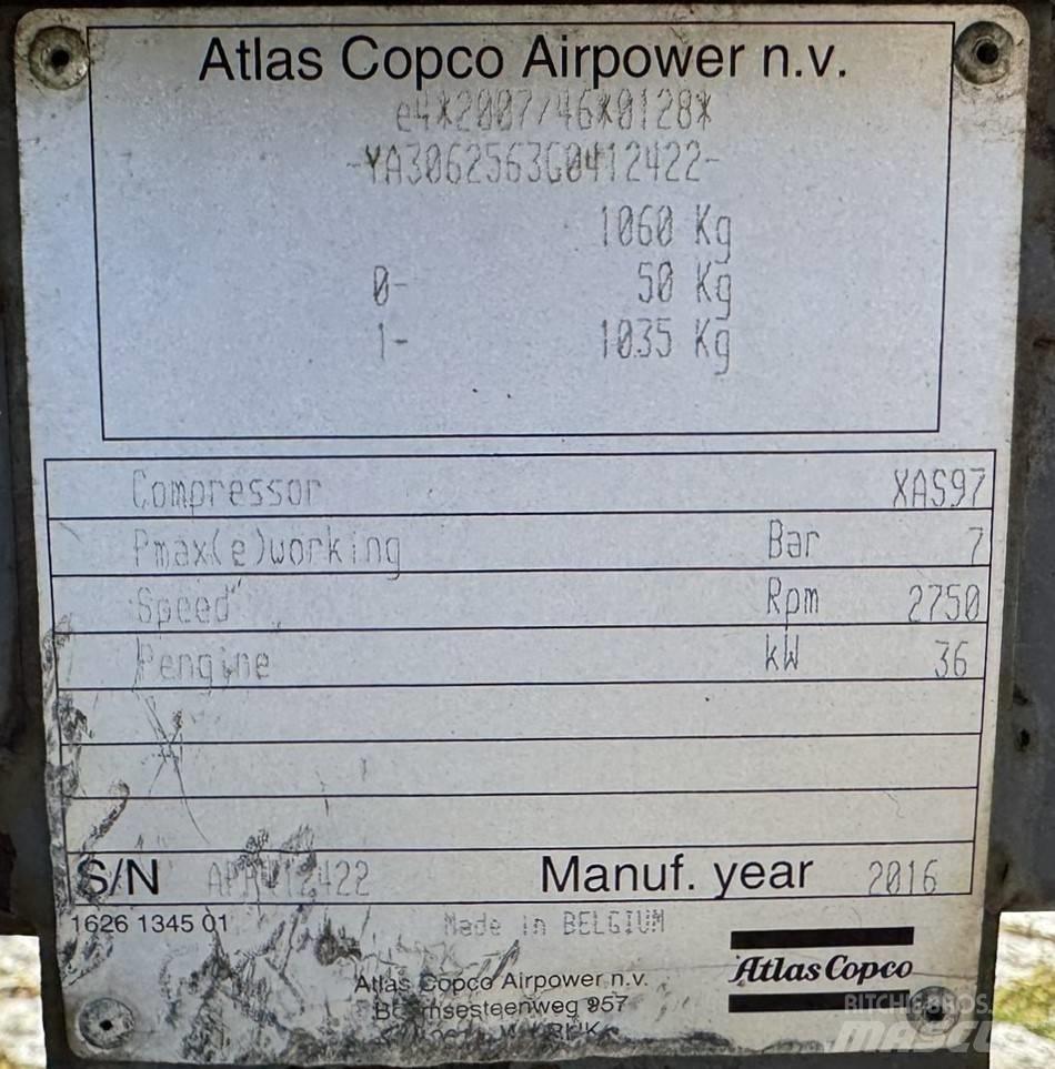 Atlas Copco XAS97 Воздушные компрессоры