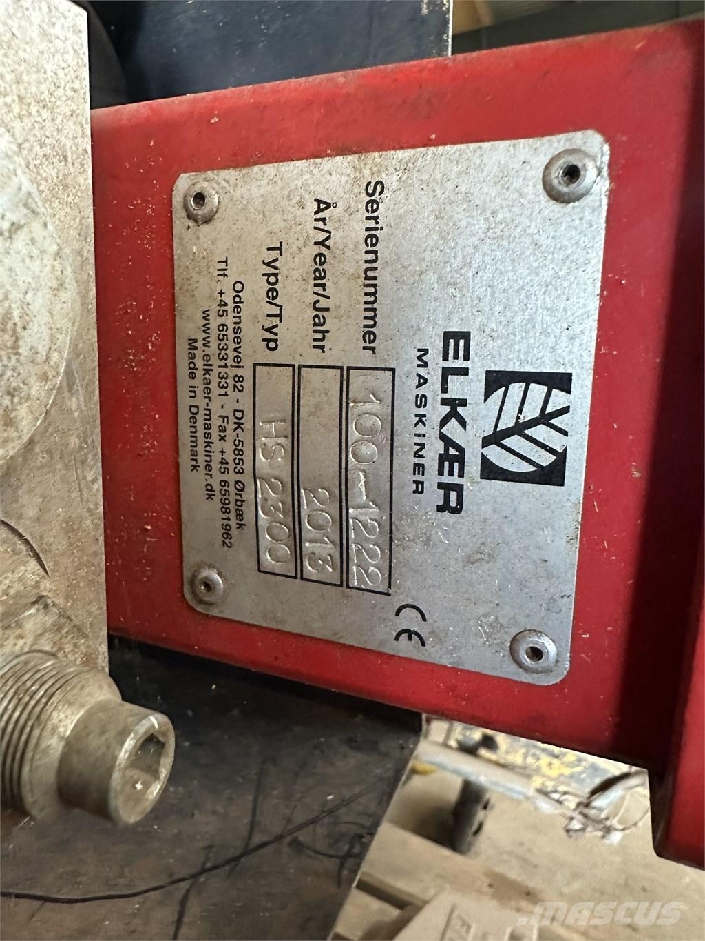Elkær HS 2300 Кусторезы