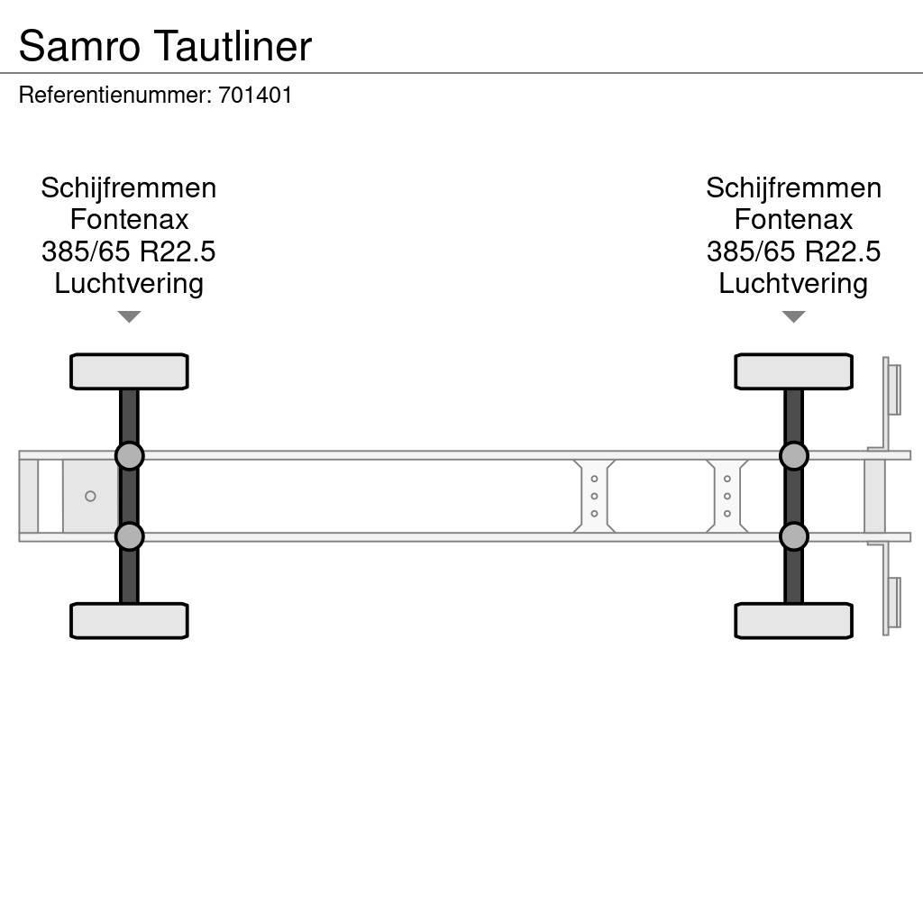 Samro Tautliner Тентованные полуприцепы