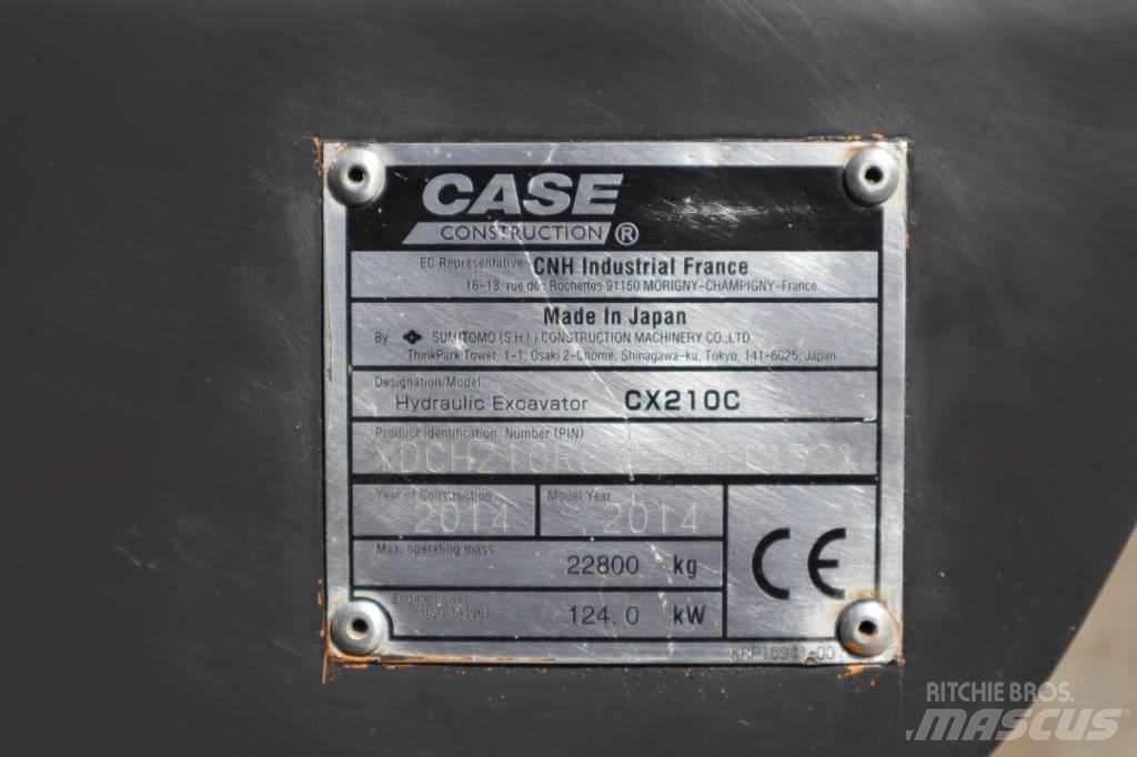 CASE CX210C Гусеничные экскаваторы