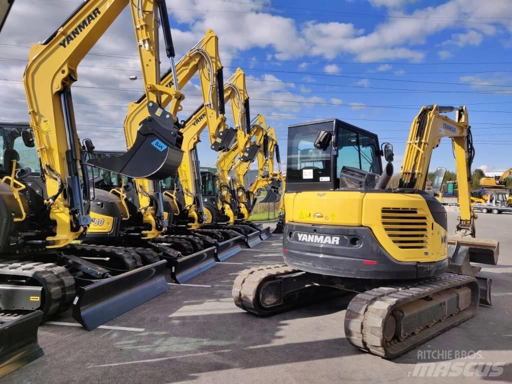 Yanmar Vio 80-1A Малые экскаваторы 7т-12т